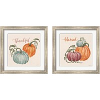 Framed 'Harvest Jewels  2 Piece Framed Art Print Set' border=