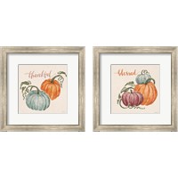 Framed 'Harvest Jewels  2 Piece Framed Art Print Set' border=