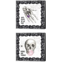 Framed Arsenic and Anatomy 2 Piece Canvas Print Set