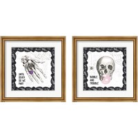 Framed 'Arsenic and Anatomy 2 Piece Framed Art Print Set' border=