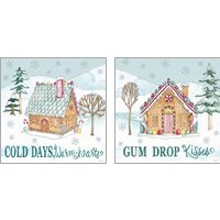 Framed Holiday Trimmings 2 Piece Art Print Set