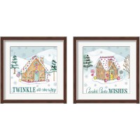 Framed 'Holiday Trimmings 2 Piece Framed Art Print Set' border=