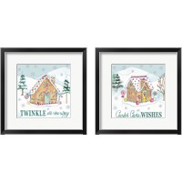 Framed 'Holiday Trimmings 2 Piece Framed Art Print Set' border=