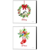 Framed Holiday 2 Piece Canvas Print Set