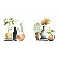 Framed Weekend Plants 2 Piece Art Print Set