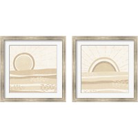 Framed 'Sweet SummerSeries 2 Piece Framed Art Print Set' border=
