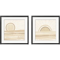 Framed 'Sweet SummerSeries 2 Piece Framed Art Print Set' border=