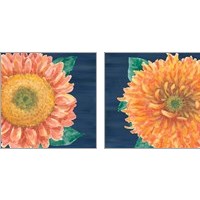Framed Floral Drama 2 Piece Art Print Set