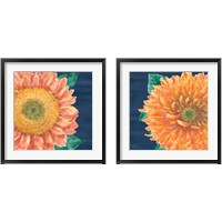 Framed Floral Drama 2 Piece Framed Art Print Set