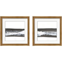 Framed 'Plain and Simple 2 Piece Framed Art Print Set' border=