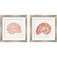 Framed 'Seaside Style 2 Piece Framed Art Print Set' border=