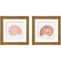 Framed 'Seaside Style 2 Piece Framed Art Print Set' border=