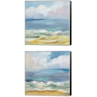 Framed 'Del Mar Sky 2 Piece Canvas Print Set' border=