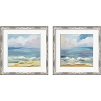 Framed 'Del Mar Sky 2 Piece Framed Art Print Set' border=