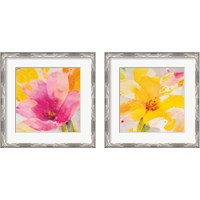 Framed Bright Tulips 2 Piece Framed Art Print Set