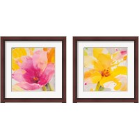 Framed Bright Tulips 2 Piece Framed Art Print Set