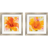 Framed Bright Tulips 2 Piece Framed Art Print Set