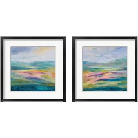 Framed Flower Hill 2 Piece Framed Art Print Set