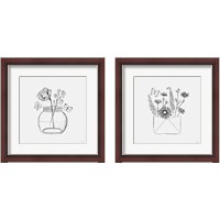 Framed Among Wildflowers 2 Piece Framed Art Print Set