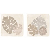 Framed Botanical  2 Piece Art Print Set