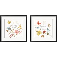 Framed 'Countryside  2 Piece Framed Art Print Set' border=