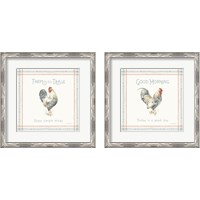 Framed 'Countryside  2 Piece Framed Art Print Set' border=