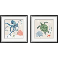 Framed Free As the Ocean 2 Piece Framed Art Print Set