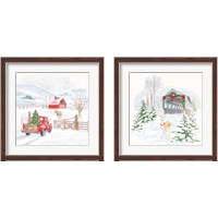 Framed Home For The Holidays 2 Piece Framed Art Print Set