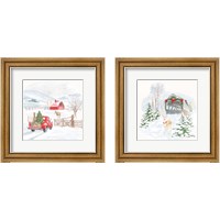 Framed Home For The Holidays 2 Piece Framed Art Print Set