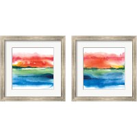 Framed Jewel Waterway 2 Piece Framed Art Print Set
