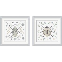 Framed Folk Beetle 2 Piece Framed Art Print Set