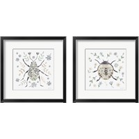 Framed Folk Beetle 2 Piece Framed Art Print Set