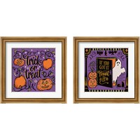 Framed Halloween Expressions 2 Piece Framed Art Print Set