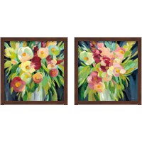 Framed Spring Flowers in a Vase 2 Piece Framed Art Print Set