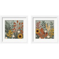 Framed 'Harvest Craze 2 Piece Framed Art Print Set' border=