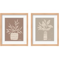 Framed Dreamy Boho Botanical Sketches  2 Piece Framed Art Print Set