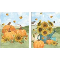 Framed Fall Sunshine 2 Piece Art Print Set