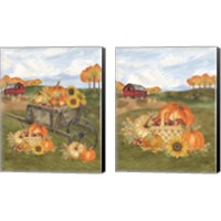 Framed Harvest Season 2 Piece Canvas Print Set