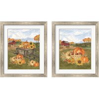Framed Harvest Season 2 Piece Framed Art Print Set