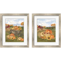 Framed Harvest Season 2 Piece Framed Art Print Set