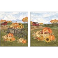 Framed Harvest Season 2 Piece Art Print Set