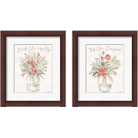 Framed Woodland Christmas 2 Piece Framed Art Print Set