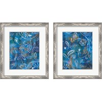 Framed 'Exotic Elegance Diptych 2 Piece Framed Art Print Set' border=