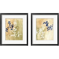 Framed Floral with Bluebells and Snowdrops 2 Piece Framed Art Print Set