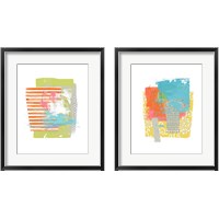 Framed Beach Day 2 Piece Framed Art Print Set