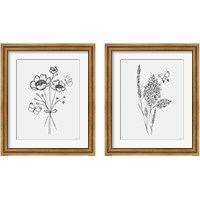 Framed Among Wildflowers 2 Piece Framed Art Print Set
