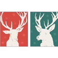 Framed 'Seasonal Shades 2 Piece Art Print Set' border=