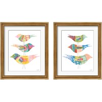 Framed Spring Birds 2 Piece Framed Art Print Set