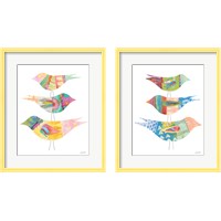 Framed Spring Birds 2 Piece Framed Art Print Set