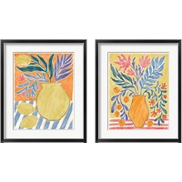 Framed 'Cyprus Still Life 2 Piece Framed Art Print Set' border=